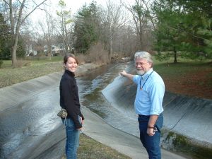 Carolyn Steve Channelized Stream