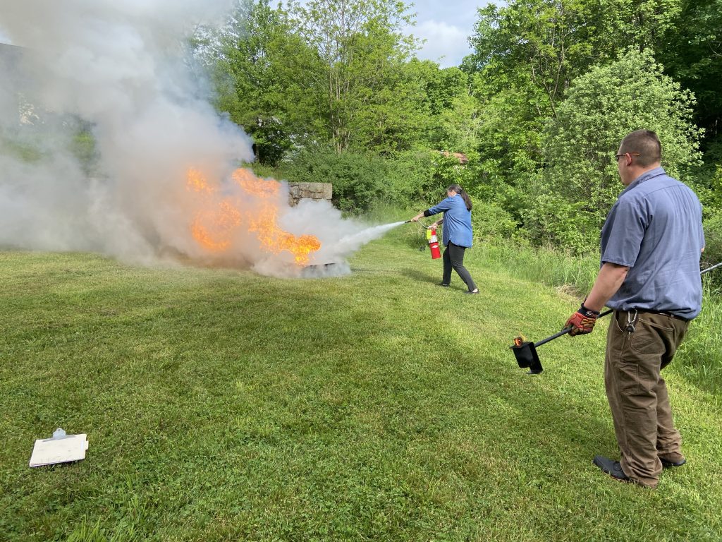 Fire extinguisher training 